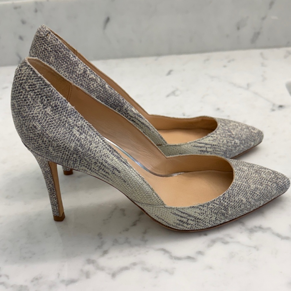 Loeffler Randall Snakeskin Pattern Heels - Picture 2 of 6